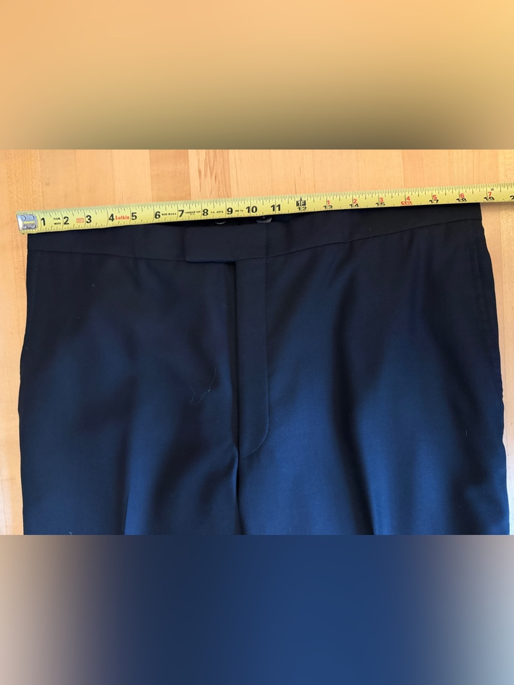 NEW* Hart Schaffner Marx Tuxedo 44R Blazer 37/29 Pants Black Satin Stripe Suit - Picture 15 of 16